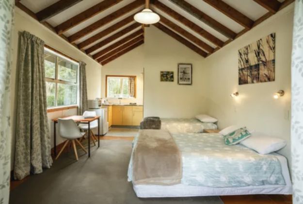 Cabin Interior | Morere Lodge | Hawkes Bay Accommodation